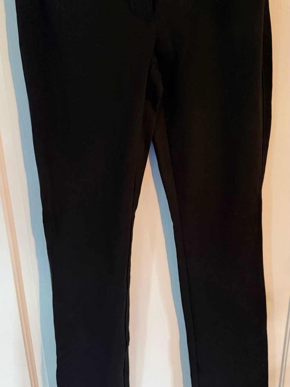 White House Black Market Black Slim Ponte Pants